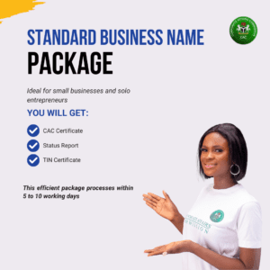 Standard Business Name Registration Package