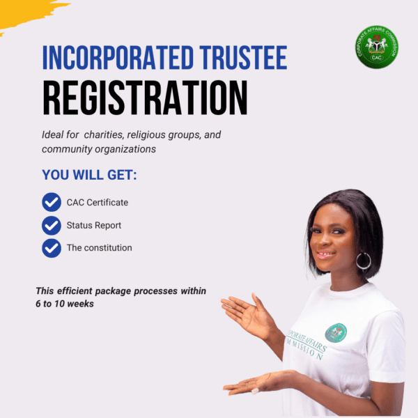 Incorporated Trustee Registration