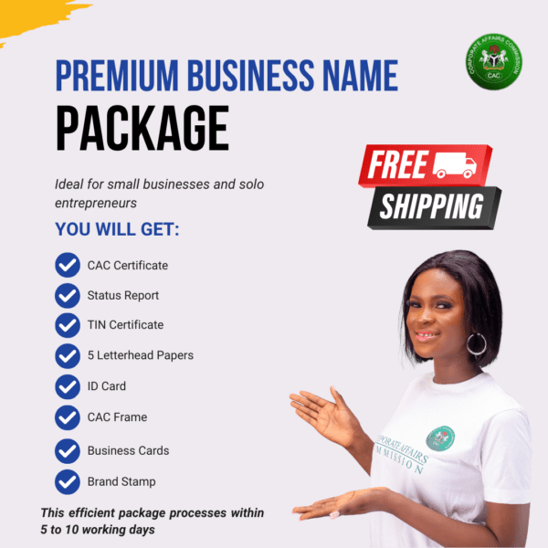 Business Name Registration Premium